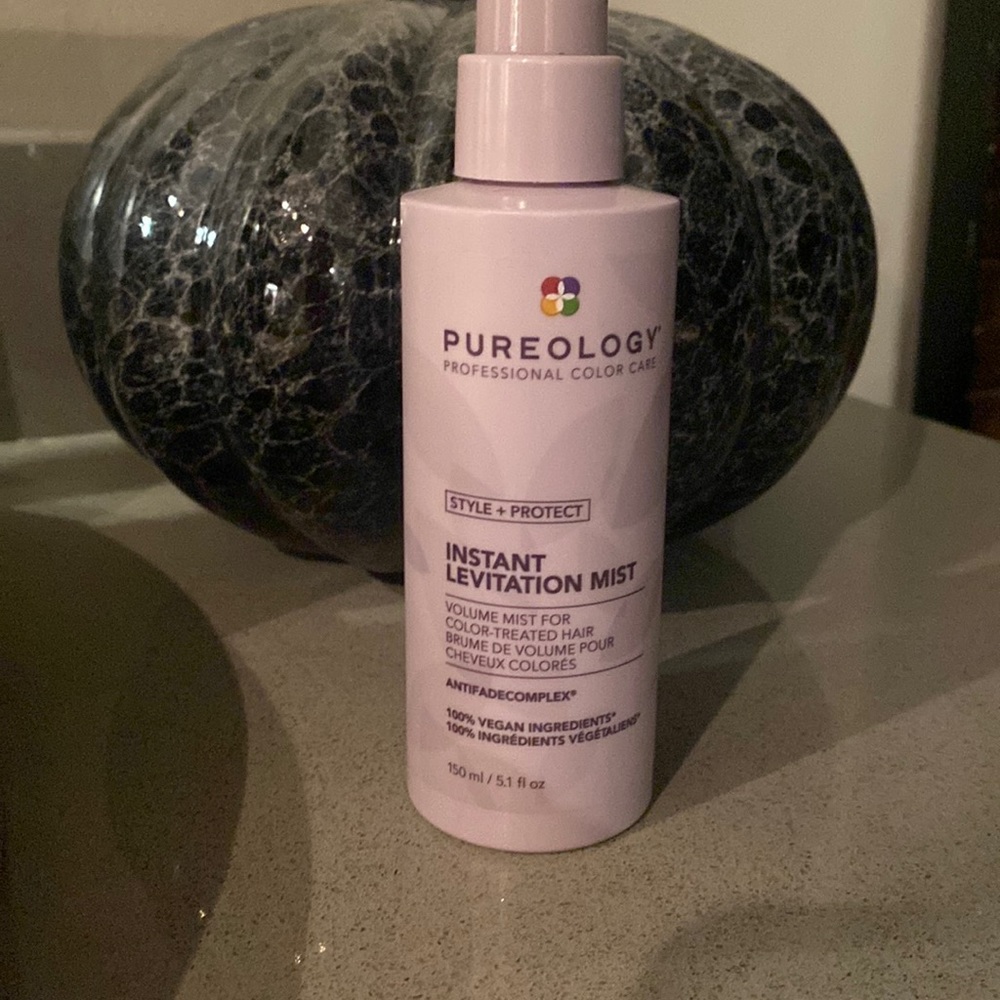 PureOlogy, professional hair care style and protect mist